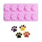 Puppy Dog Paw and Bone Silicone Molds, Non-Stick Food Grade Silicone Molds for Chocolate, Candy, Jelly, Ice Cube, Dog Treats (Puppy Paw Bone Set of 4PCS)